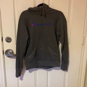Champion dark grey hoodie